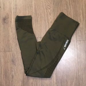 Gymshark Energy Seamless Leggings - Khaki